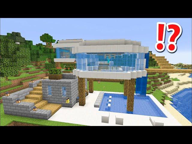 How To Build A Beach House in Minecraft