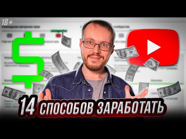 14 РАБОЧИХ способов монетизации любого контента на YouTube