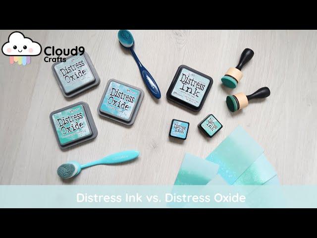 Distress Ink vs. Distress Oxide: Storage, Paper, Blending Tools & MORE!