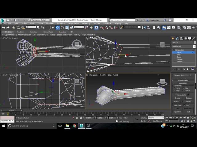 3DS Max Speed Model - Bone