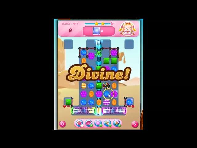 Candy Crush Saga Level 9263 No Boosters