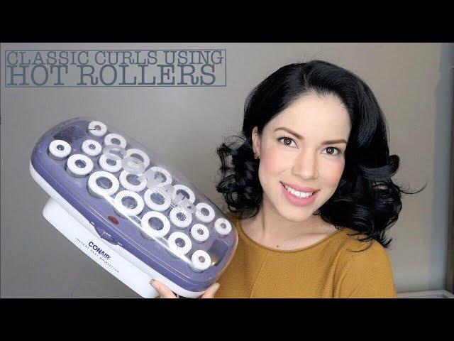 How to use Hot Rollers to get Classic Curls