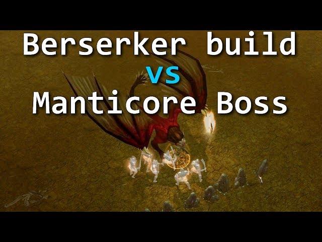 Titan Quest Ragnarok The Legacy build VS Manticore Legendary