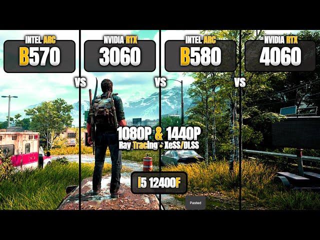 Intel Arc B570 vs RTX 3060 vs Arc B580 vs RTX 4060 | Test in 15 Games