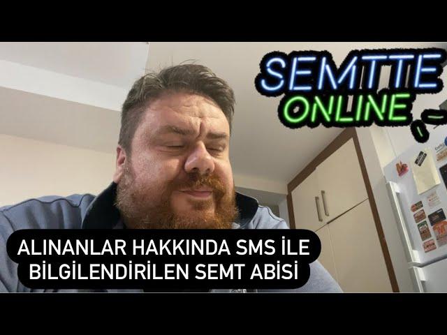 Sms ile bilgilendirilen semt Abisi.