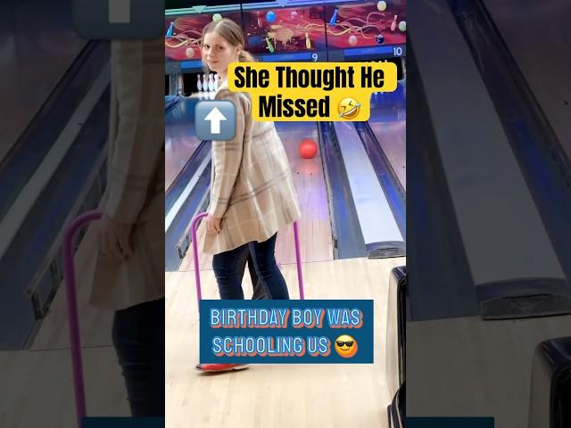 Toddler Played Her BAD! #bowling #toddler #con #hustler #funny