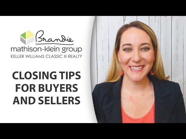 Brandie Mathison-Klein: Keys to Ensuring a Successful Closing