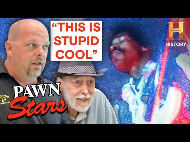 Pawn Stars: AMAZING VALUE for Jimi Hendrix Collectibles