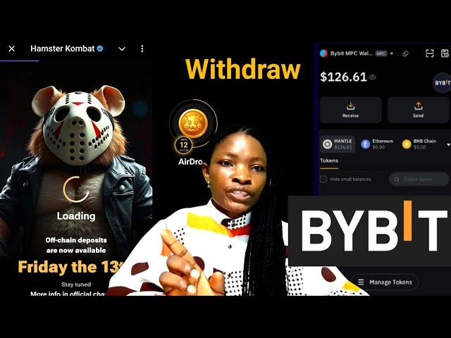 How To Connect and Withdraw Hamster Kombat To BYBIT