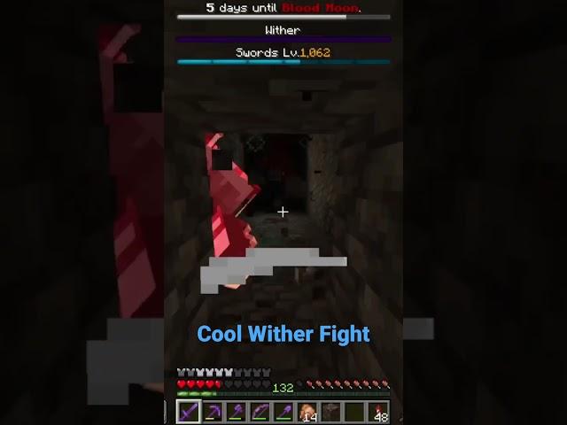 Cathappy shorts wither fight #shorts #cathappy83 #minecraft #wither #fight