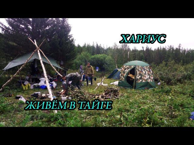 РЫБАЛКА В  ТАЙГЕ. ПРИПОЛЯРНЫЙ УРАЛ. Bushcraft ( # 5/6 )