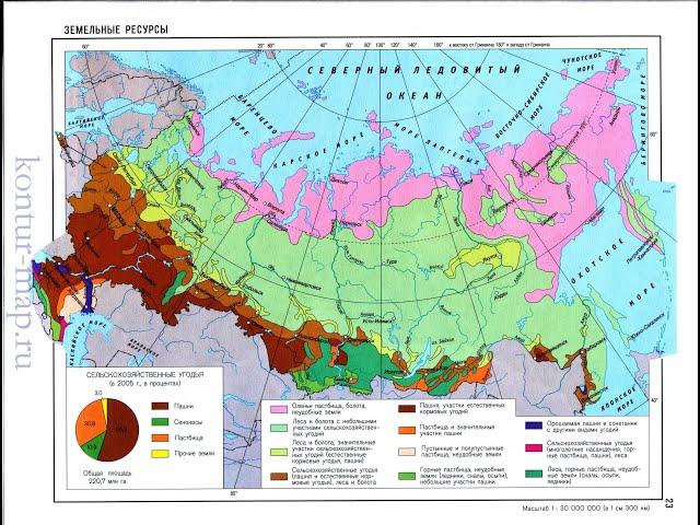 Земельные ресурсы РФ