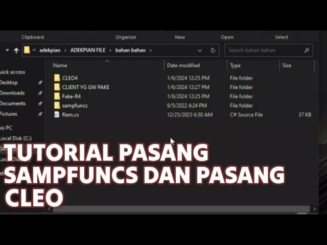 CHEAT DI SAMP PC CARA PASANG SAMPFUNCS - GTA SA MULTIPLAYER