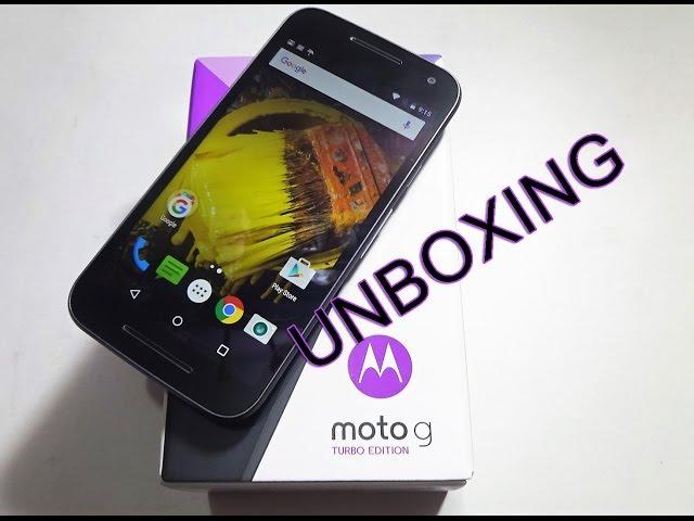 Moto G Turbo Edition Unboxing and First Hand Overview