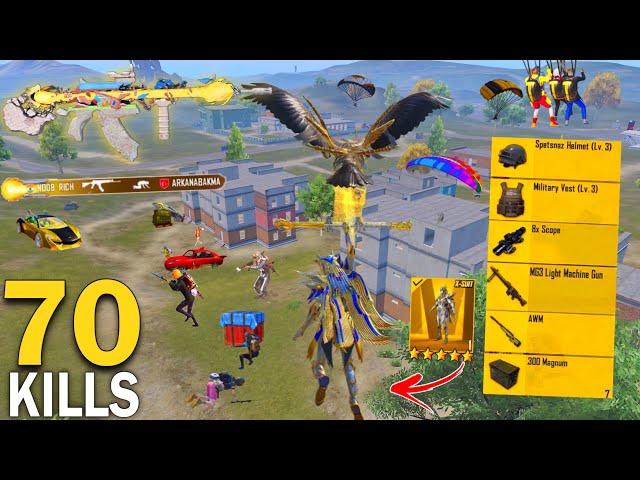 NEW BEST LOOT GAMEPLAY with PHARAOH X-SUITPubg mobile