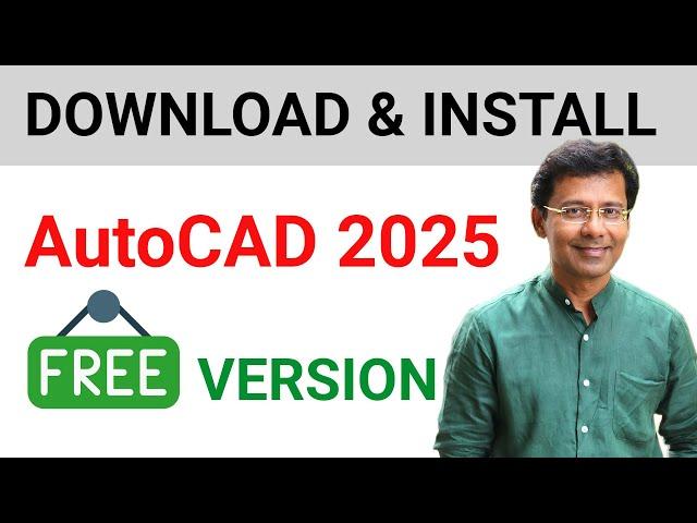 AUTOCAD 2025 DOWNLOAD AND INSTALL | AutoCAD 2025 FREE