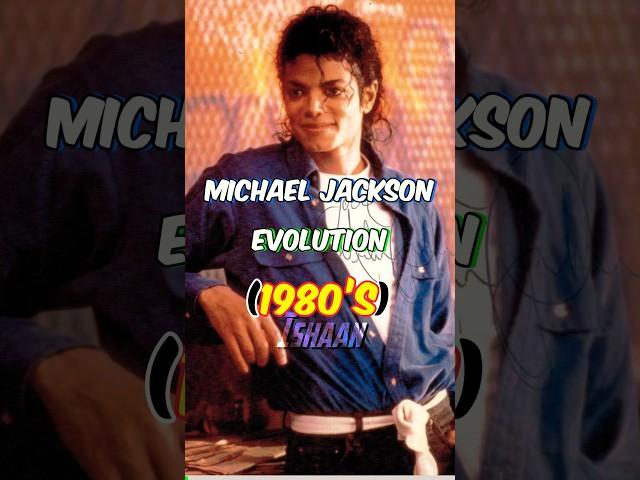 The Evolution of Michael Jackson in the 1980s! #shorts #michaeljackson #kingofpop #song #dance #1980