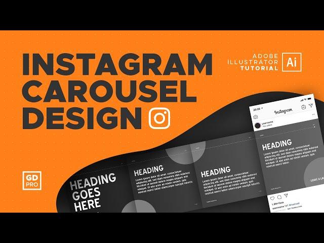 How to Create an Instagram Carousel Template • Adobe Illustrator Tutorial