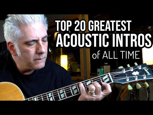 TOP 20 ACOUSTIC GUITAR INTROS OF ALL TIME