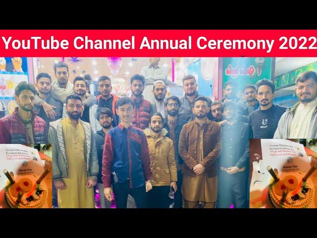 YouTube Channel Annual Ceremony 2022 | Noman Fida