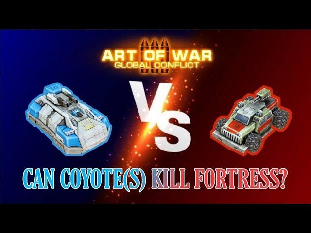 Art of War 3 | Tips & Tricks | Fortress Vs Coyote | Rank 12 Max