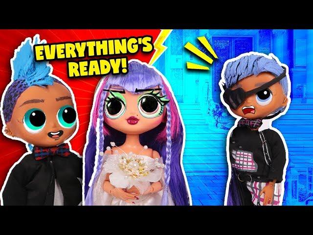 LOL OMG DOLLS  SHADOW & DARK GET MARRIED  PUNK SPOILS EVERYTHING!