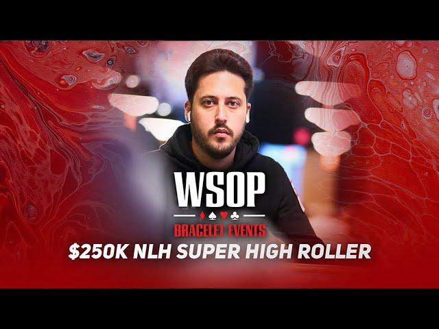 $250,000 Super High Roller Final Table | World Series of Poker 2021