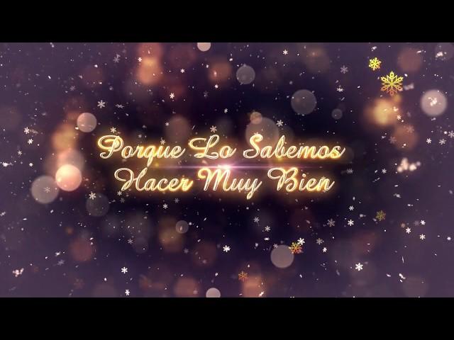 Felices fiestas y mucho ánimo para hoy a mis compis de baile