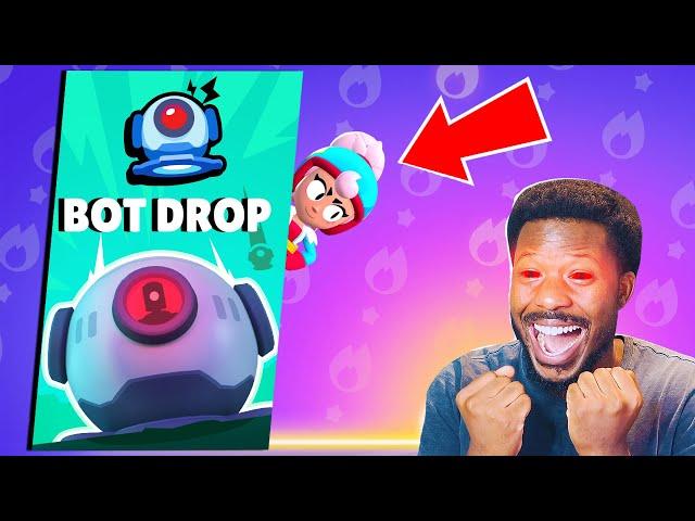 My First Time Playing BOT DROP! | Brawl Stars