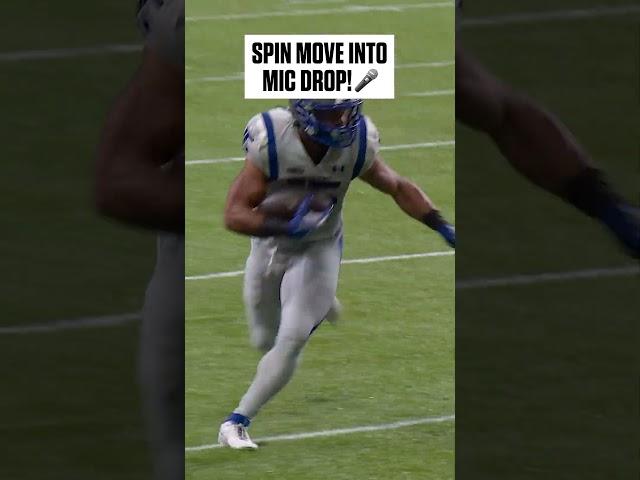 Spin move + mic drop!?!  #ufl #football #battlehawks