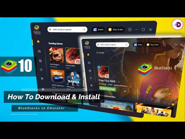 How To Download "BlueStacks 10" New Android Emulator & Cloud Gaming For PC and Laptop