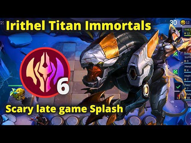 BUFFED IMMORTALS WITH IRITHEL TITAN MODE NEW META | MLBB MAGIC CHESS BEST SYNERGY COMBO TERKUAT