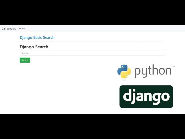 Django Basic Search