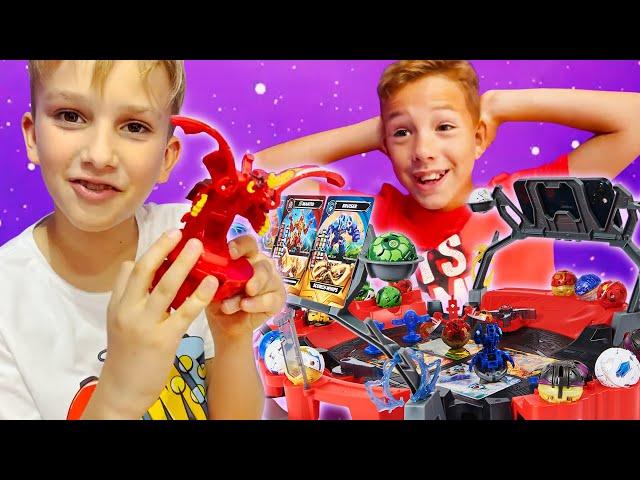 Vlad & Niki Battle NEW Bakugan Toys