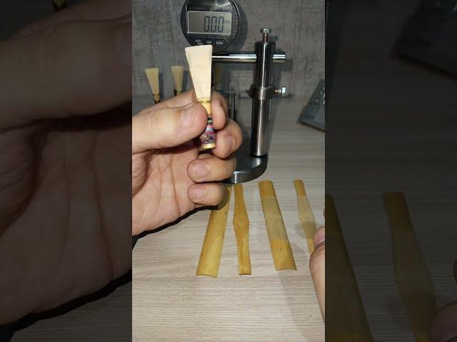 Correcting defects in finished reeds∆    Исправление недостатков в готовых тростях Part 2