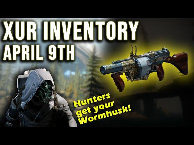 Destiny 2 - Where is Xur - April 9th - Xur Location & Inventory - Prospector - Wormhusk Crown