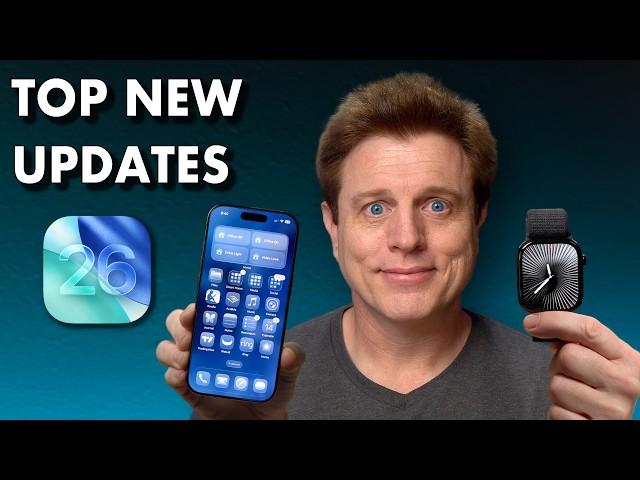 BEST New Features for iPhone, iPad, Mac & Apple Watch! (OS 26 Updates)