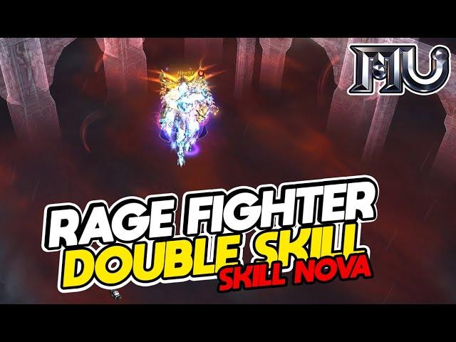 RAGE FIGHTER DOUBLE SKILL SEASON 19 - AUGUST 2024 - 2 NEW SKILLS | GLOBAL MU ONLINE