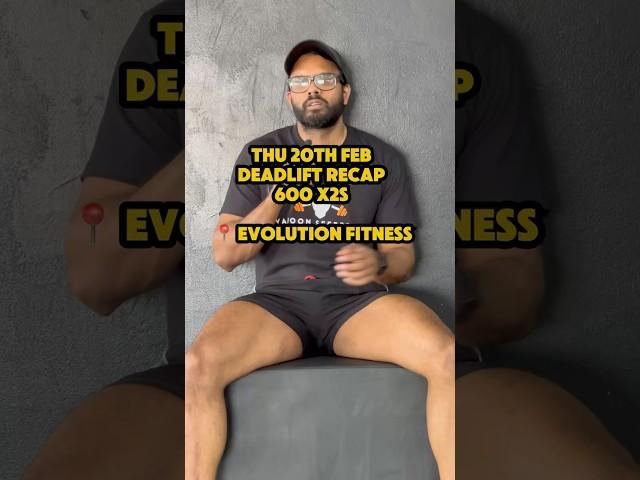 Thu 20th deadlift recap . 600x2s #deadlift #training #gymvlog #fitness #trinidad #powerlifting