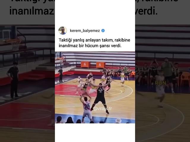 Abi siz naptınız ya #basketball