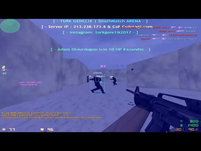 CS 1.6 AİM + WALL HACK / 2023 Güncel / Win7-8-10 / Legit and Rage!