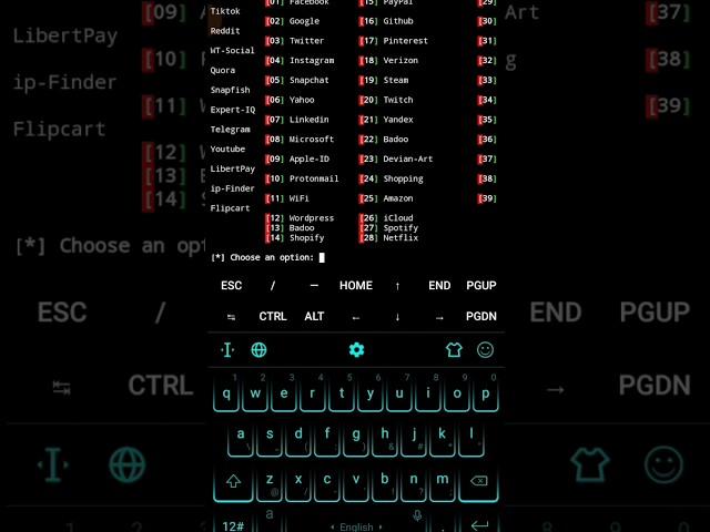 Power full phishing tool for termux #termux #ethicalhack #cyberhack #hackingtools