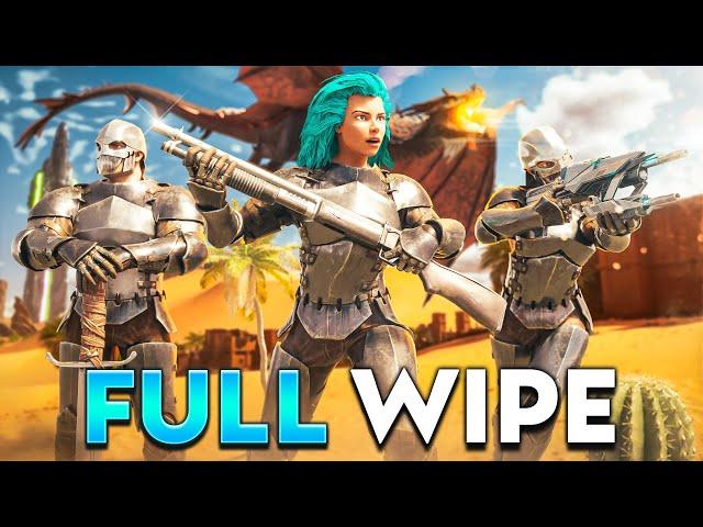 How a 45,000 Hour Tribe Survived 200 Days in Church Cave! - A Full ARK Wipe Story