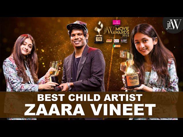 Best Child Artist - Zaara Vineet | Bjorn Surrao | Doctor | JFW Movie Awards 2022