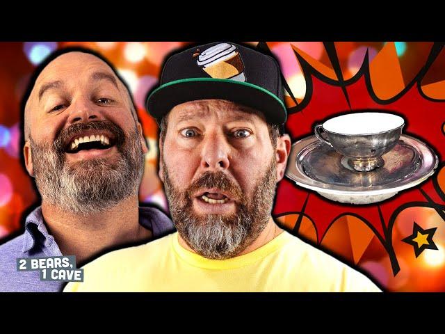 Tom Segura Got Bert Kreischer Hitler's Tea Cup?!  - 2 Bears, 1 Cave Highlight