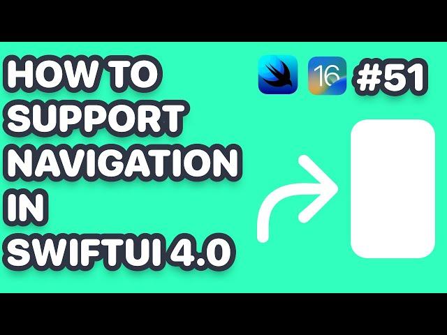 Updating your SwiftUI app to use NavigationStack in SwiftUI4.0