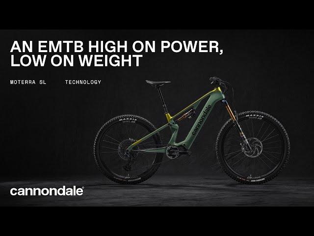 An eMTB high on power, low on weight | Cannondale Moterra SL