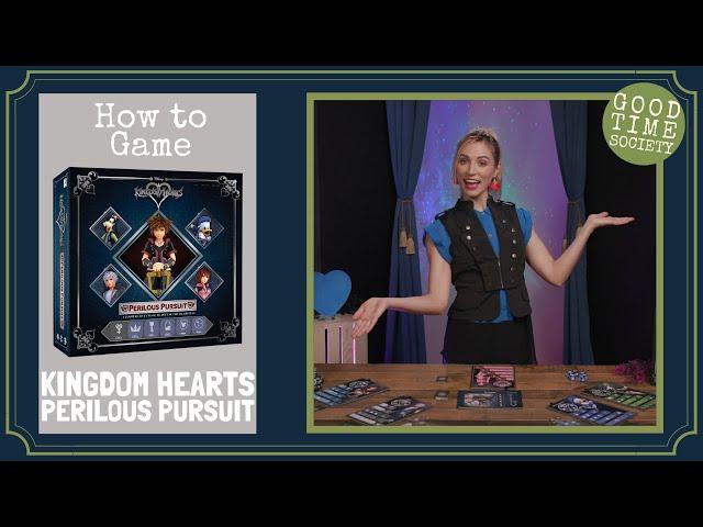 How to Play Kingdom Hearts Perilous Pursuit Board Game with Becca Scott