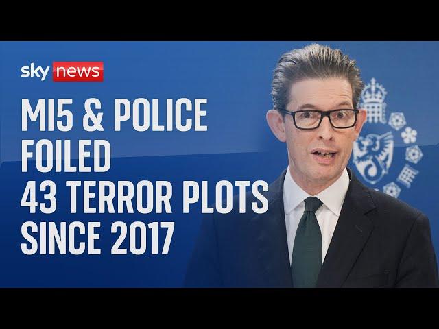 MI5 & police foil 43 terror plots as growing number of children investigated for terrorism