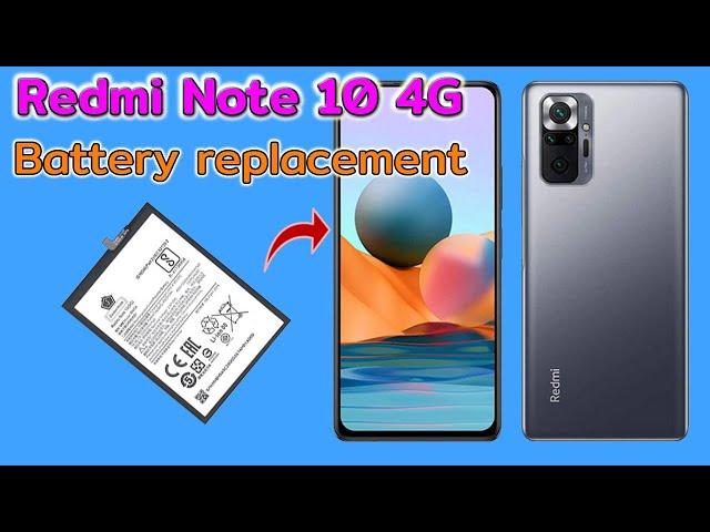 Redmi Note 10 4G Battery replacement เปลี่ยนแบตเตอรี่